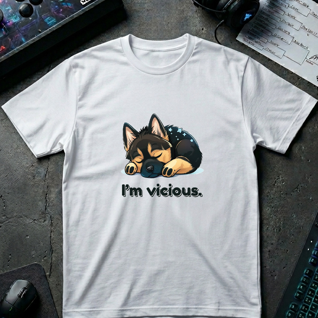 I'm Vicious fighting game graphic t-shirt by TJPuma