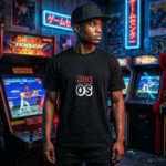 Nice OS fighting game graphic t-shirt by TJPuma