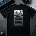 Mahvel Facts fighting game graphic t-shirt by TJPuma