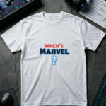 When's Mahvel fighting game graphic t-shirt by TJPuma