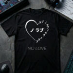 No Love fighting game graphic t-shirt by TJPuma