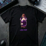 Potion +50 fighting game graphic t-shirt by TJPuma