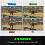 Avatar Legends scoreboard overlay in 4 color variations, Water Earth Fire and Air