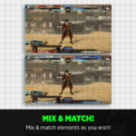 Mix and match Avatar Legends scoreboard overlay colors for a custom stream look