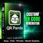 QR Panda custom QR code generator software box