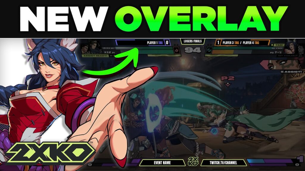 Fighting game scoreboard overlay OBS setup guide thumbnail