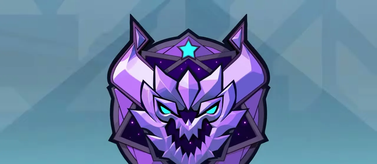 Congratulations screen with the 2XKO Master rank emblem after a promotion win